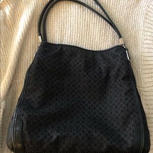 Coach Hailey canvas purse